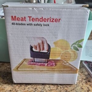 Meat Tenderizer Tool - Black - Unbranded